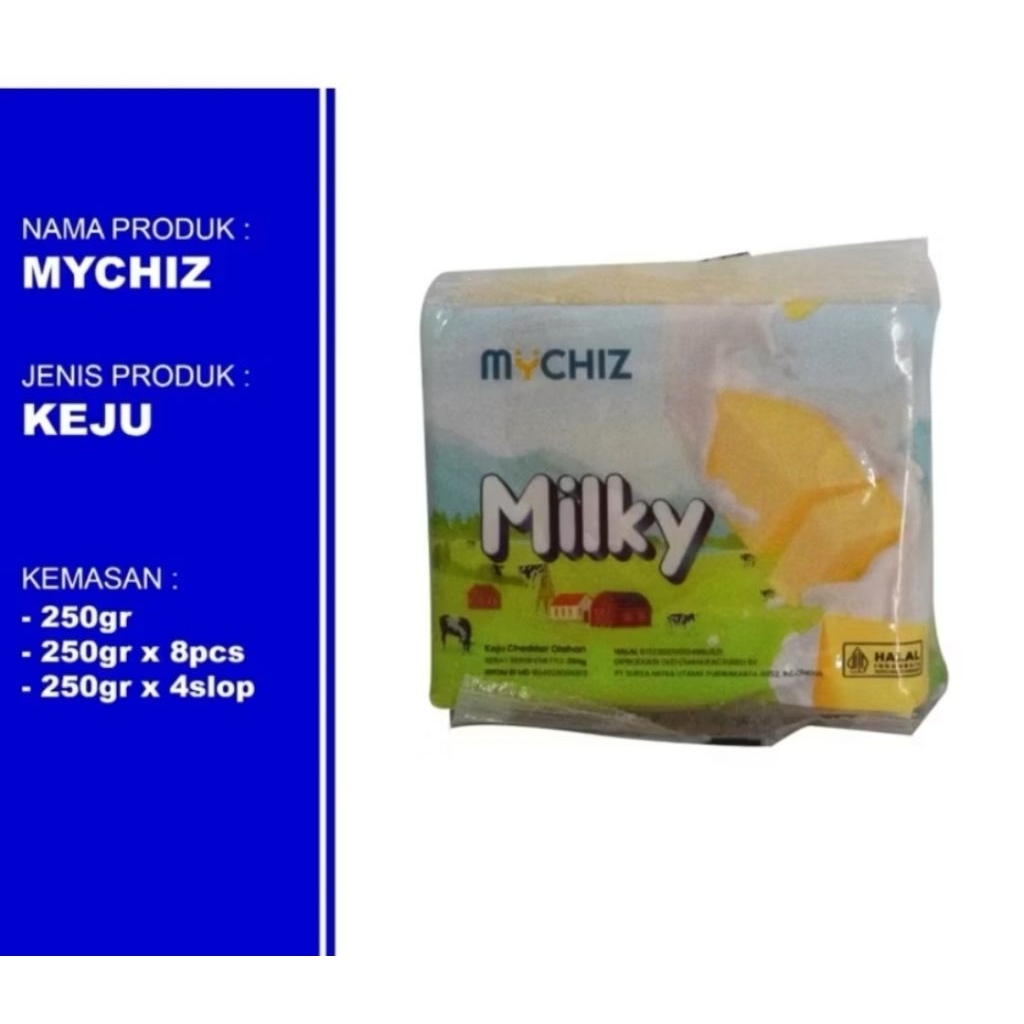 

Keju MyChizz 250 gram
