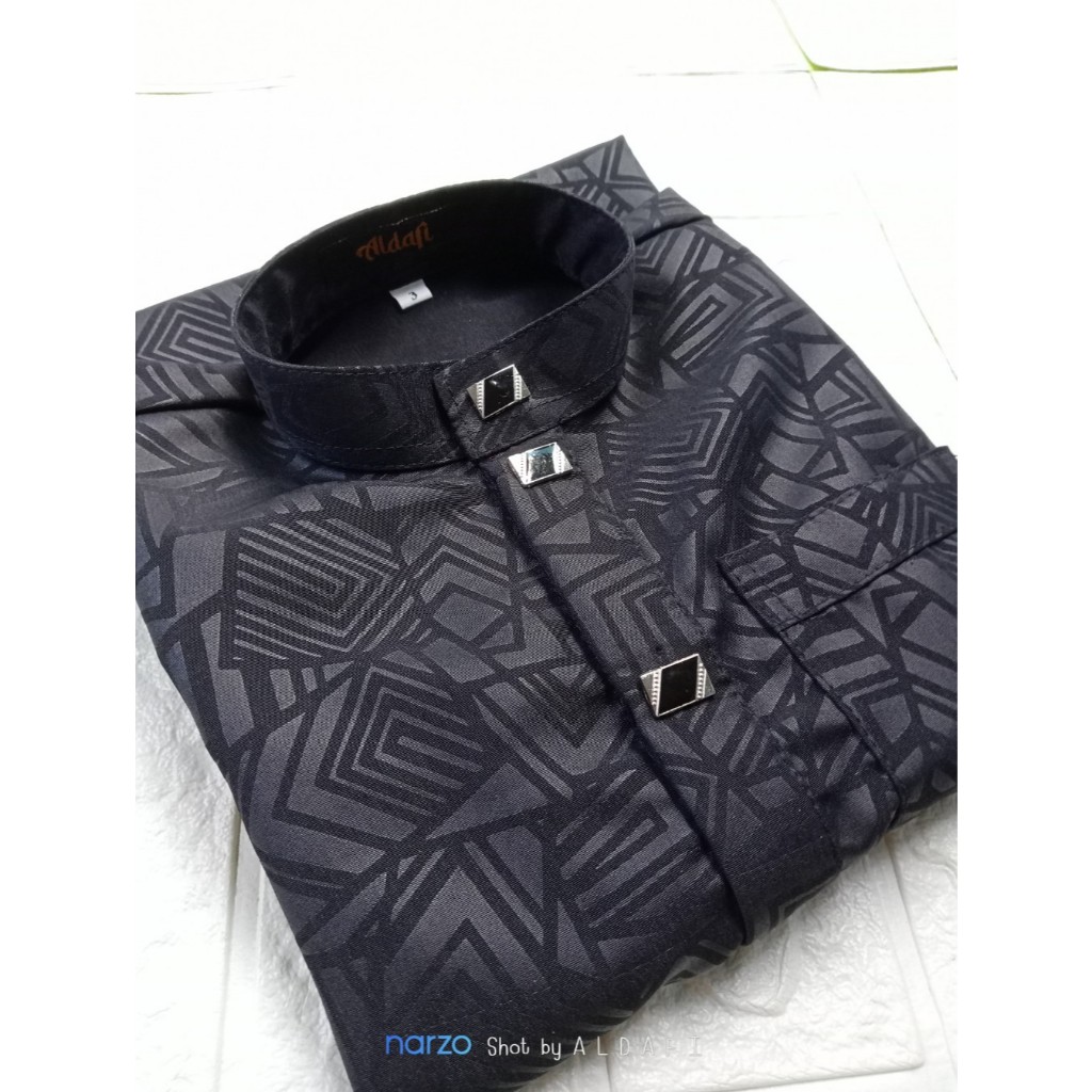 Gamis Jubah Anak Laki laki Motif Embos Gamis Anak Jubah Anak premium Jubah embos