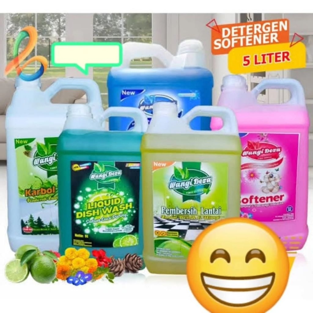 Sabun Kompan Wangi Desa 5 Liter