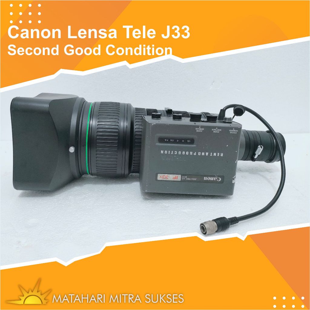Canon Lensa Tele J33 Second Good Condition