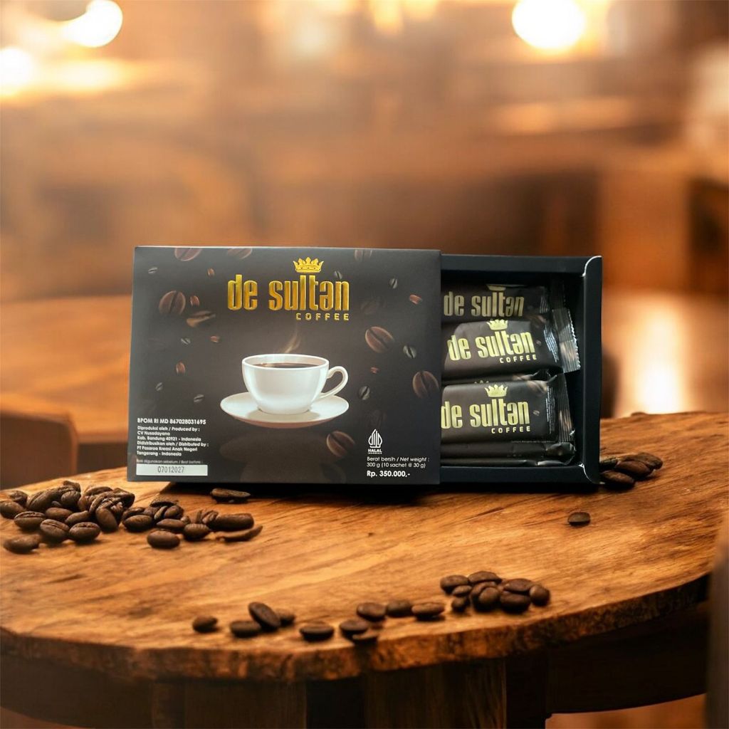 

DE SULTAN COFFEE 1 BOX ISI 10 SACHET ORIGINAL