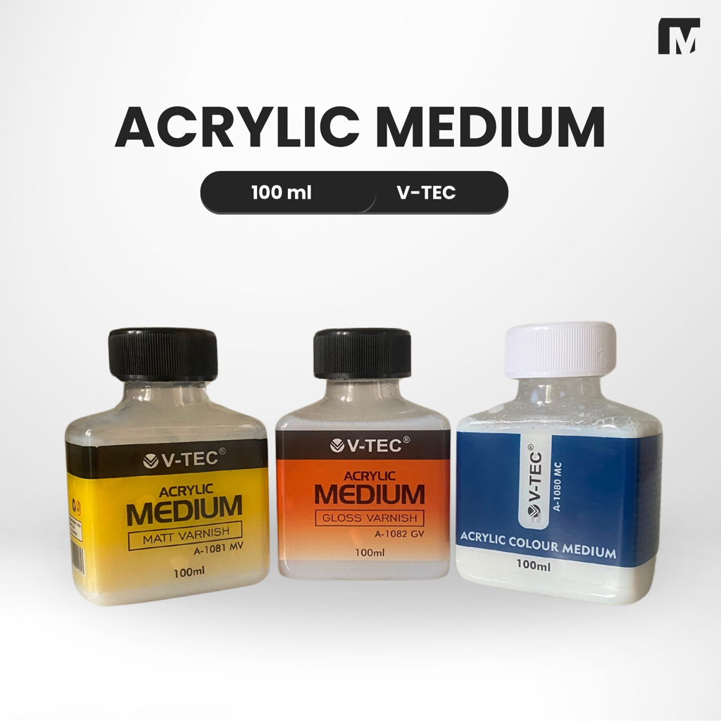 

Varnish V-Tec Acrylic Medium 100 ml Matt Gloss