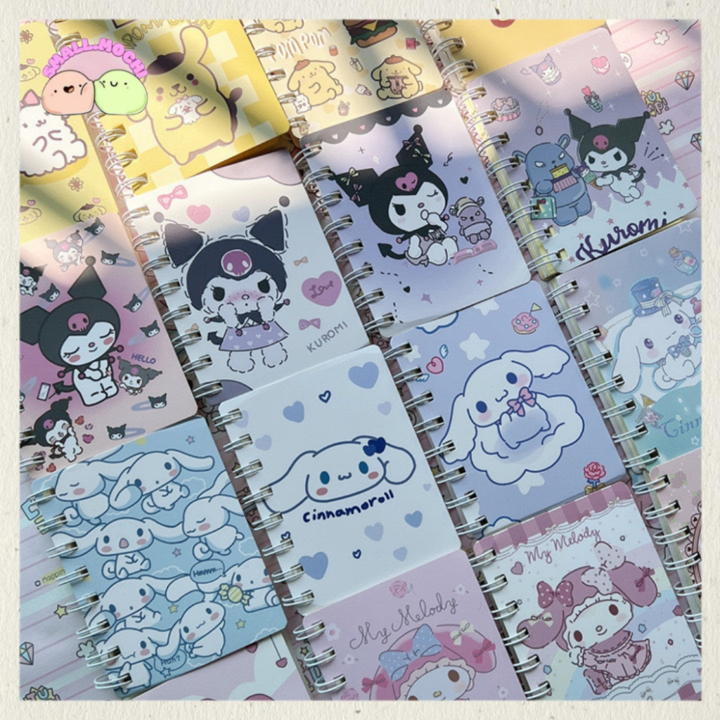 

1 Pcs Buku Tulis Kecil Notebook Mini A7 Motif Sanrio Best Seller MP22