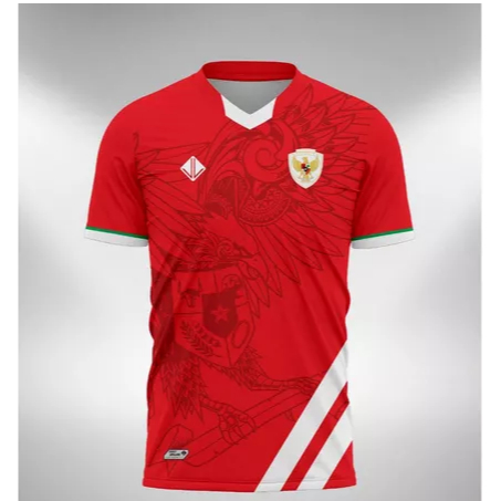 Jersey Fantasy Timnas Indonesia Garuda 2024 Garis