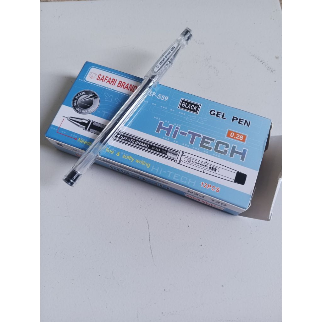 

pulpen Hi-lTech brand safari 0.28 kualitas mantap dan nyaman