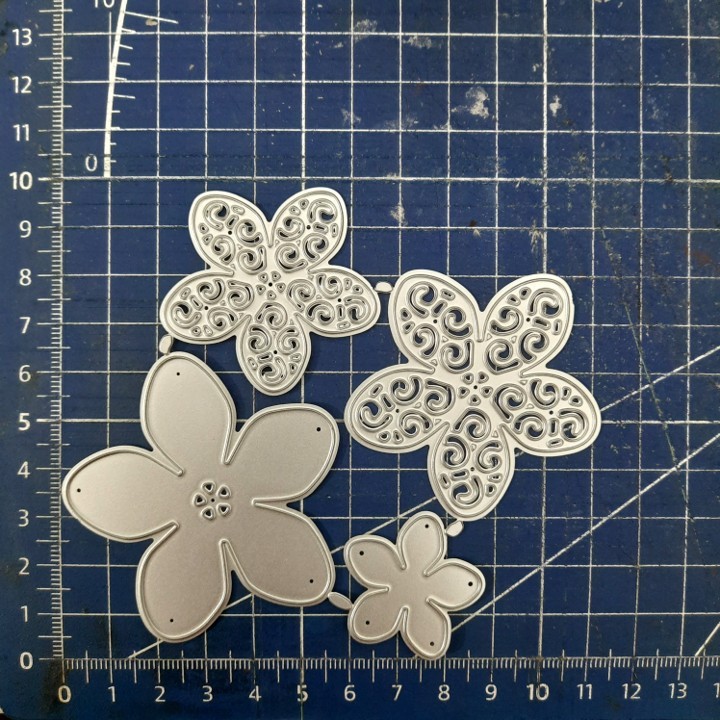 

LovelyCraft Metal Cutting Dies No #39 ~ Cetakan Stensil Metal cutting dies seri bunga flower untuk