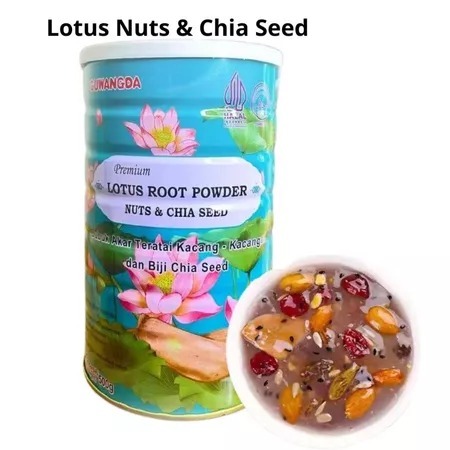 

(HALAL)Oufen/LOTUS ROOT POWDER FOR DIET HEALTY/HALAL LOTUS ALMOND 500g /Lotus root powder original