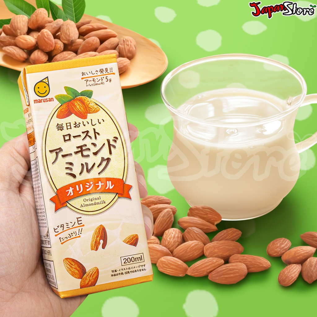 

Marusan Roasted Almond Milk Original 200 ml