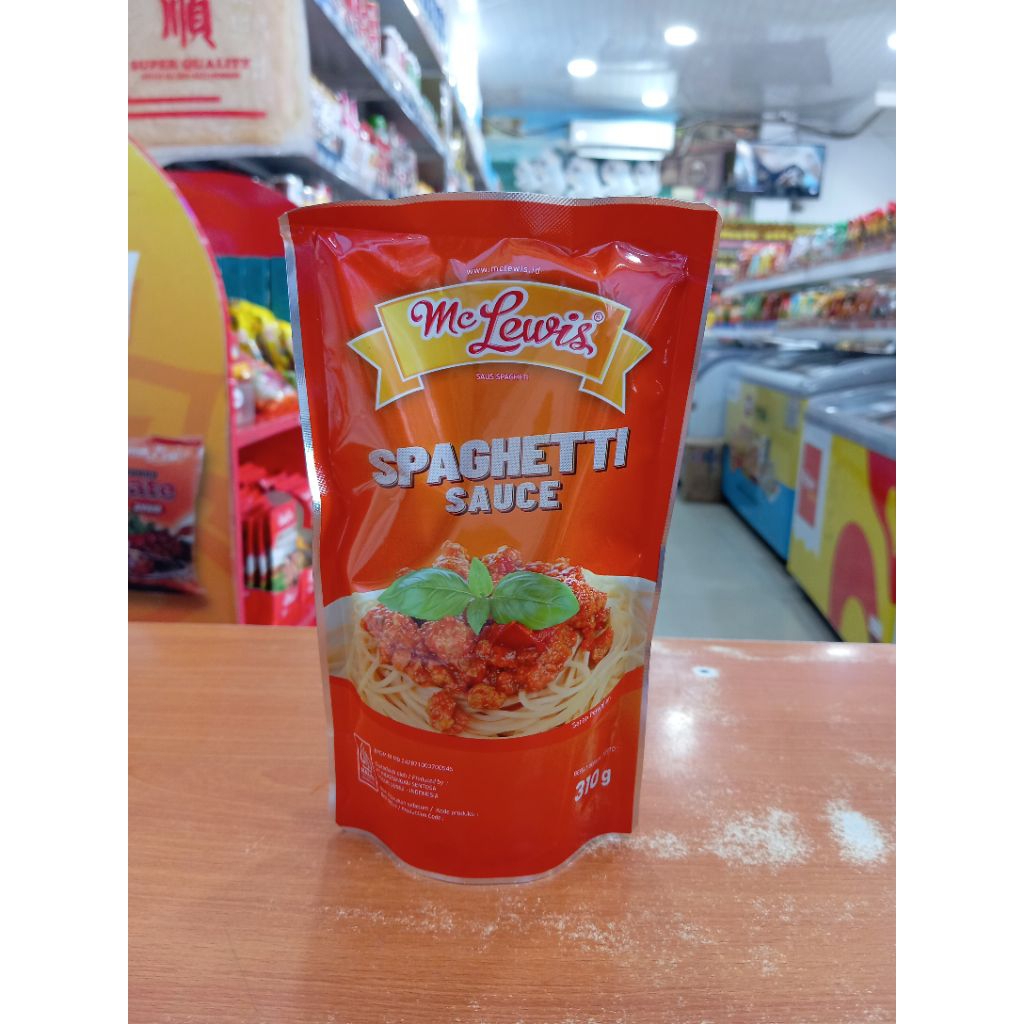 

MCLEWIS SAUS SPAGHETTI 310gr