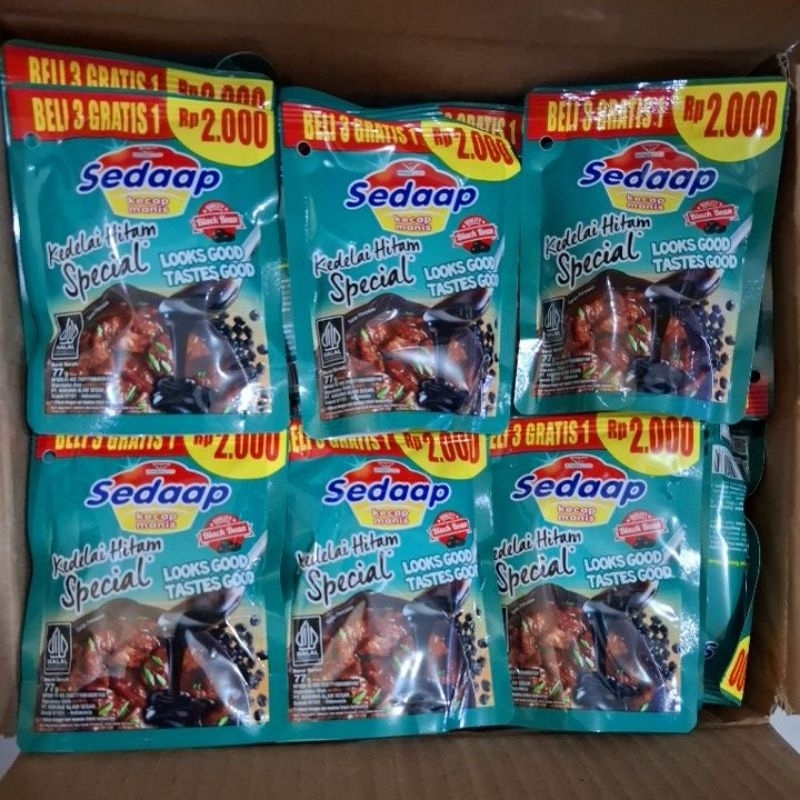 

Kecap Sedap Spesial/Sedap Kecap Manis Hijau 77g Eceran 2000/ Kecap Murah
