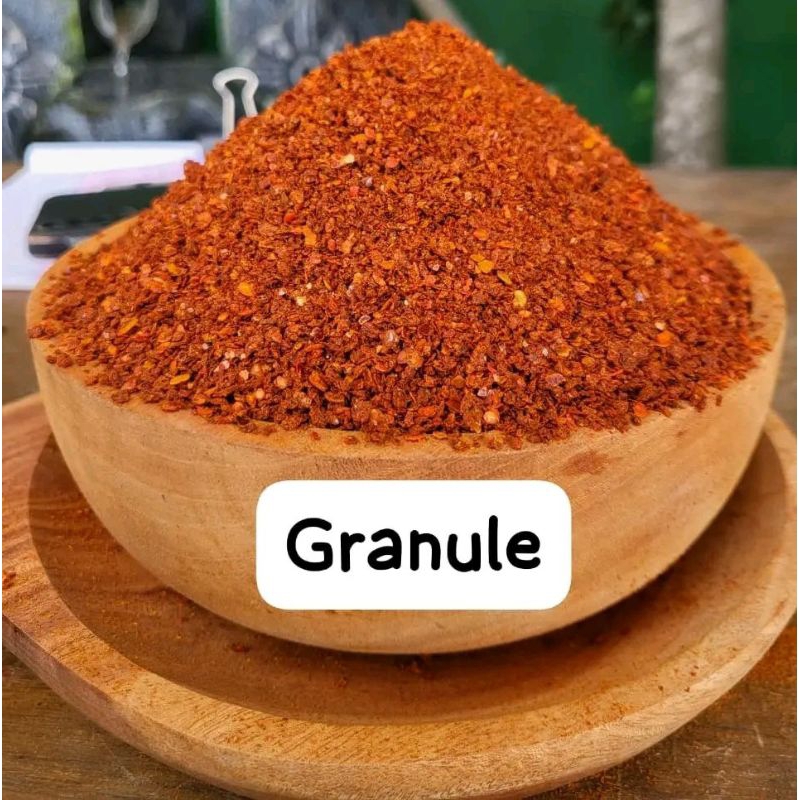 

Cabe Bubuk Kasar / Granules Chili Powder by Diarasa Rempah 1000Gr