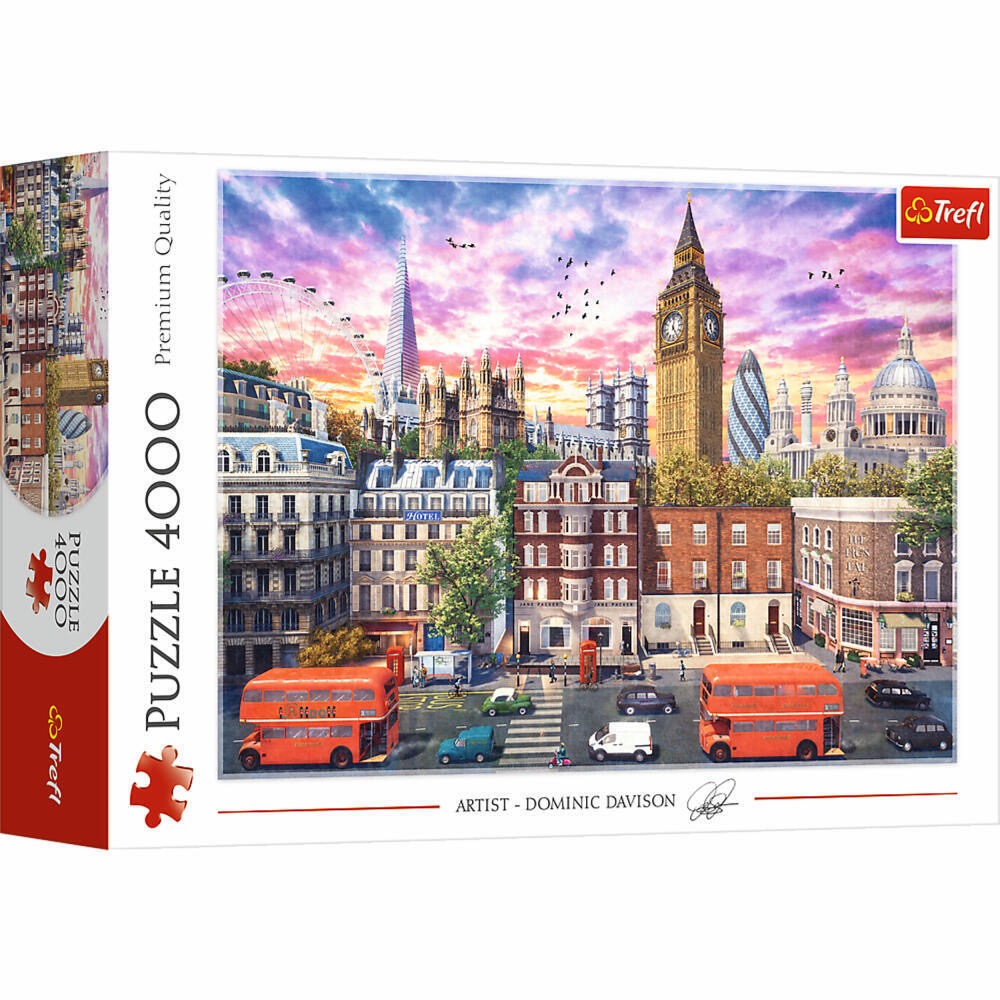 Trefl 4000 Piece Jigsaw Puzzle - Walking Around London 45010