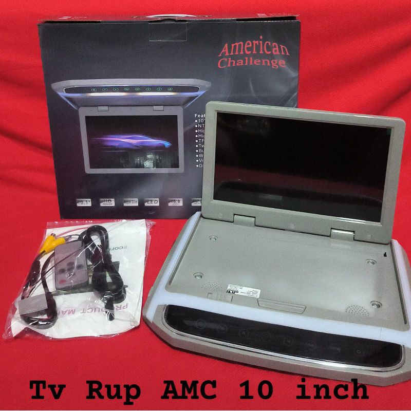 Tv Rup AMC - American Challenge 10 inch IPS Screen LED TV Plaphone / Roop AMC-yaafi car audio