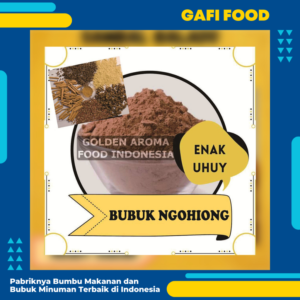 

Bubuk Ngohiong 1 Kg Rempah Bumbu Ngohiang 1 Kg Halal Premium Asli Kiloan Five Spices Powder GAFI