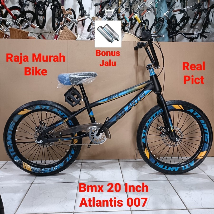 Sepeda Anak Bmx Atlantis AT 007 20 Inch Sepeda Anak Laki Laki BMX Atlantis 20 Inch Ban Jumbo Ban War