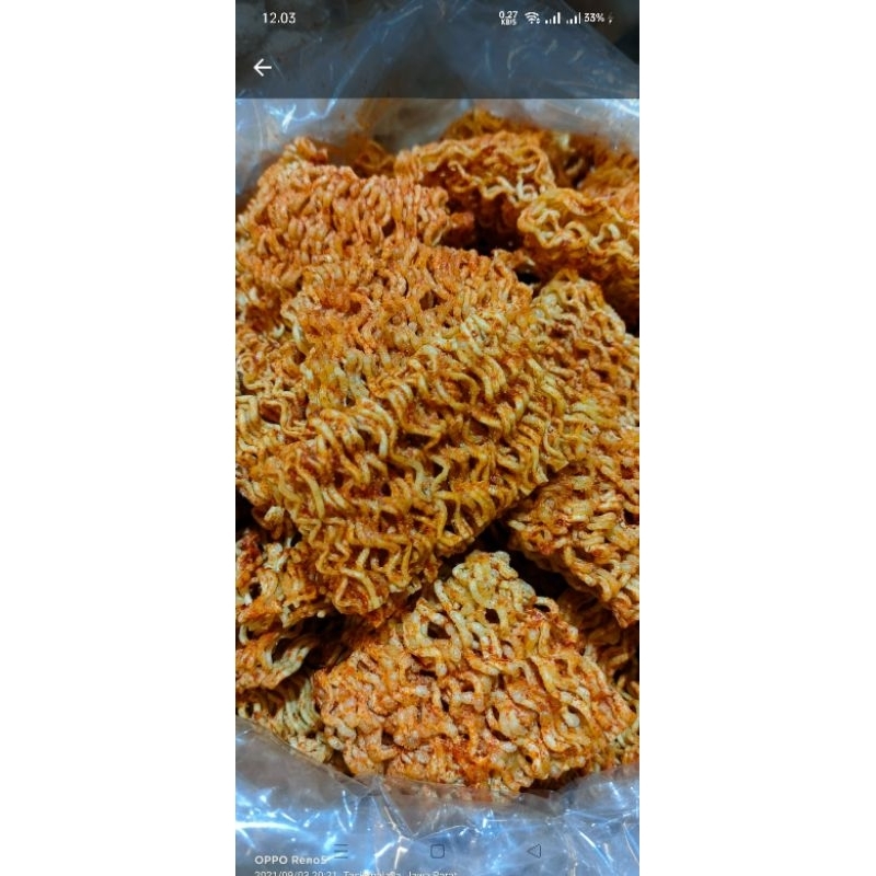 

Mie kriting pedas dan original