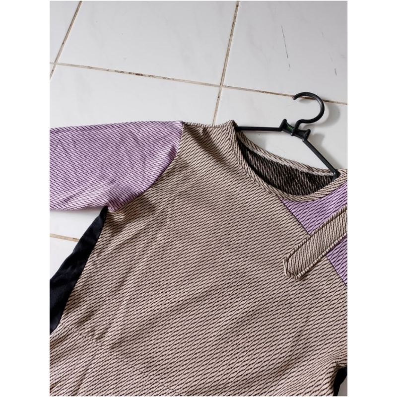 Gamis Motif Gamis Salur Baju Muslimah Baju Sehari-hari Baju Motif Bunga Baju Muslimah Baju Mewah Gam