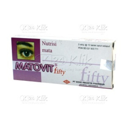 Matovit Fifty Tablet (per Strip)