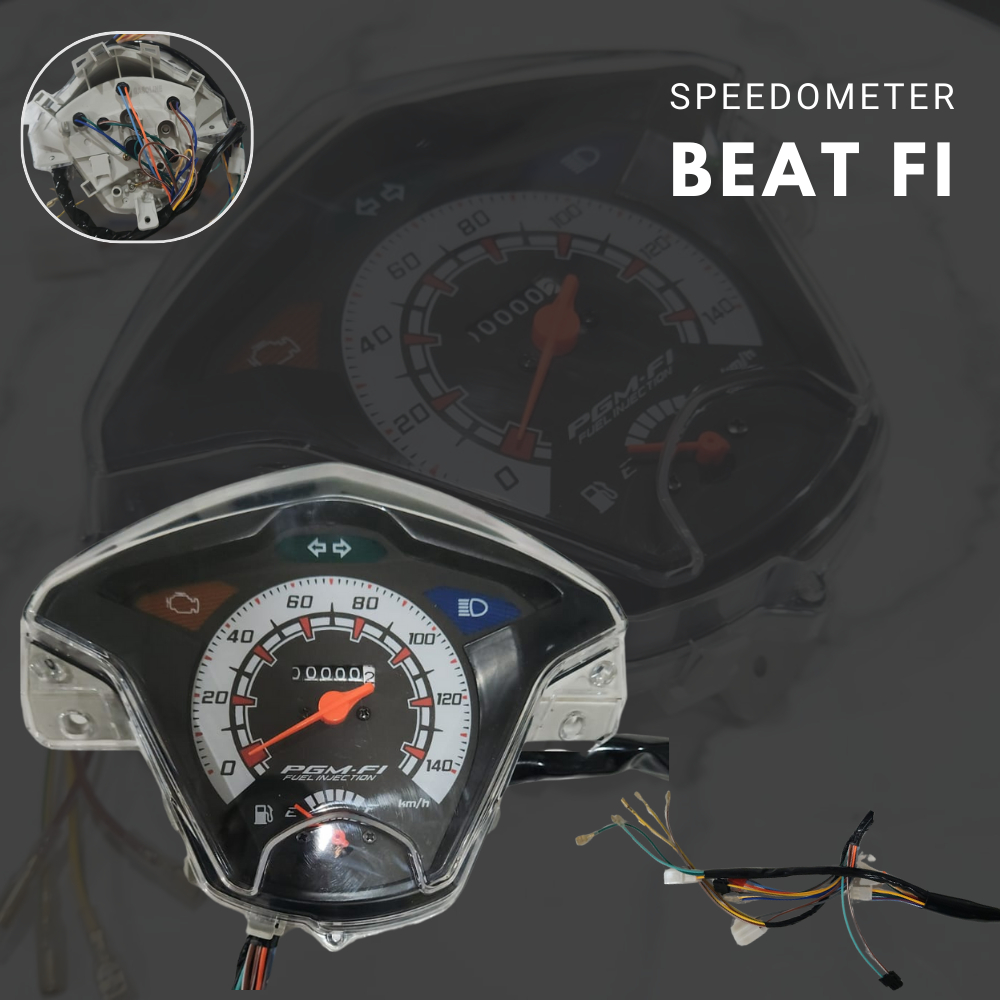 SPEEDOMETER KILOMETER BEAT FI 2012-2015 KOMPLIT / SPEEDOMETER SPEDO MOTOR