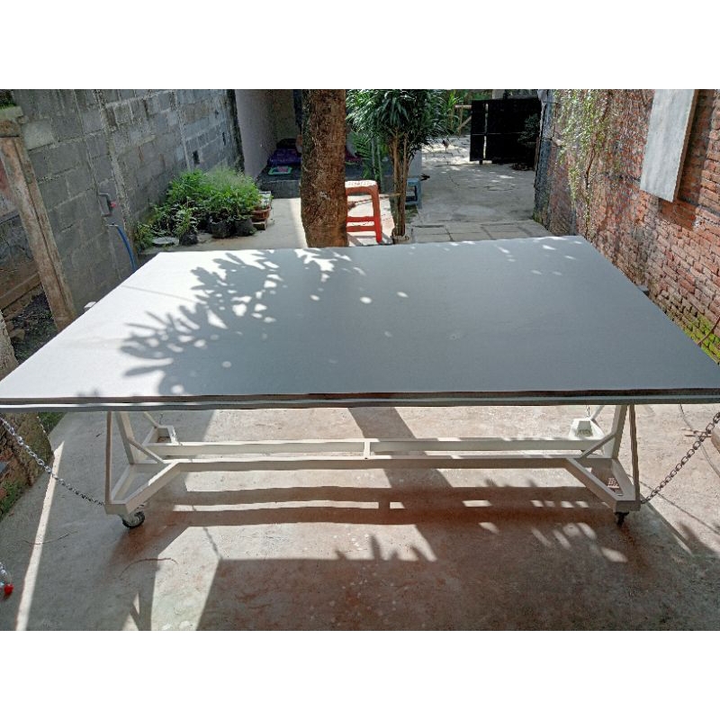 meja lipat potong kain