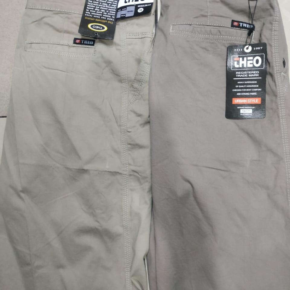 Celana chino pendek bawah lutut