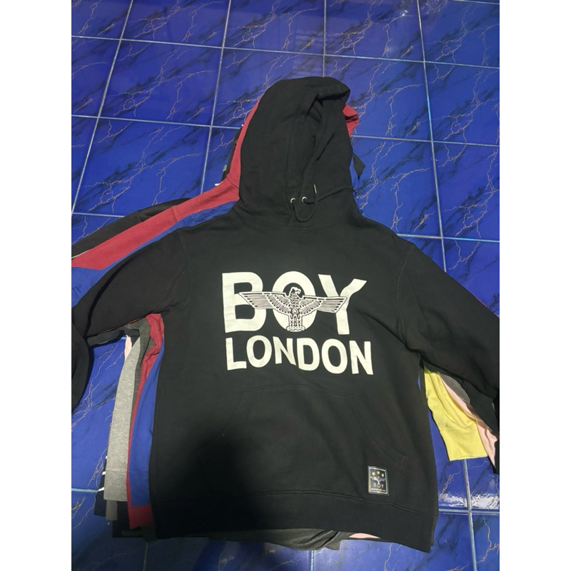 Hoodie Boy London Original Second Like New Unisex