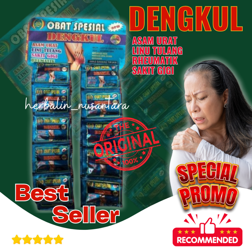 

Kapsul Dengkul Asam Urat Original 20 Sachet 100% Asli