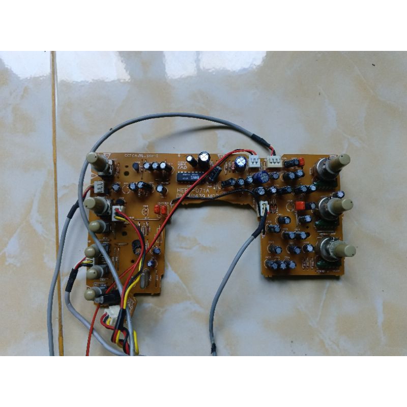 Tone control cabutan polytron pas28/27/28b nomal dan modul mesinnya matot