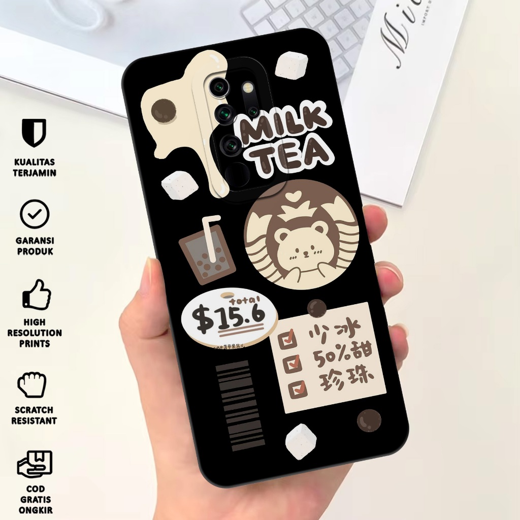 Case Xiaomi Redmi Note 8 PRO - Softcase Xiaomi Redmi Note 8 Pro Motif Starbuks - Casing Hp Xiaomi Re