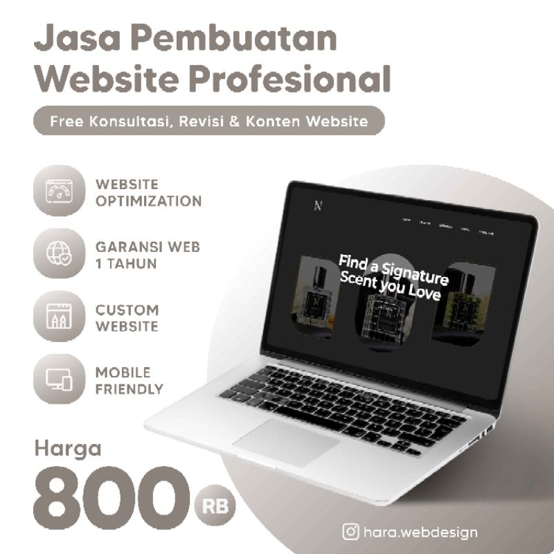 Jasa Pembuatan Website Professional Landing Page Company Profile Termurah Gratis Konten Copywriting