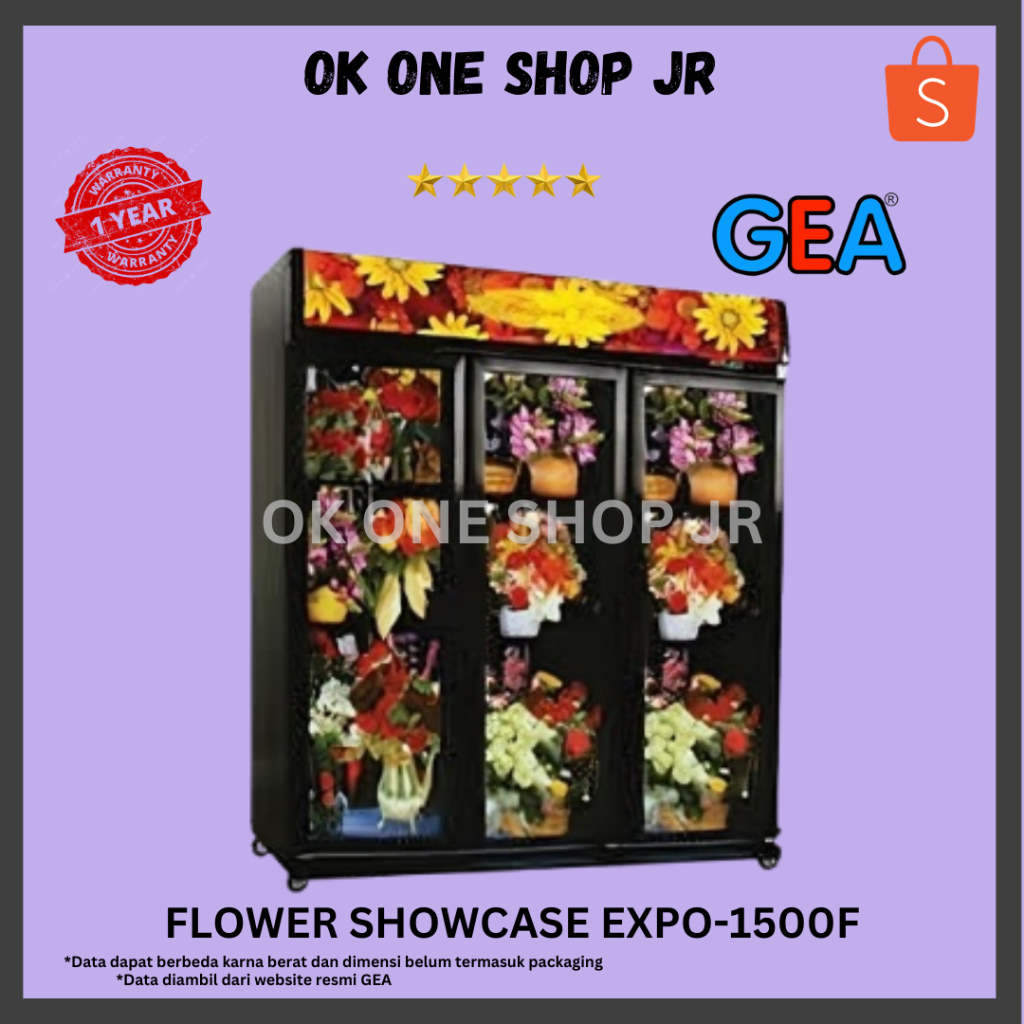 GEA EXPO-1500F Flower Showcase | EXPO 1500 F (1793 L)