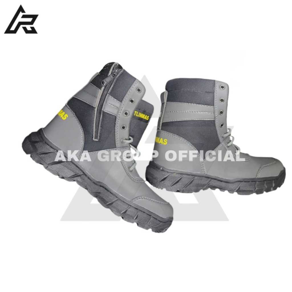 SEPATU PDL SATLINMAS ABU SEPATU DINAS LINMAS