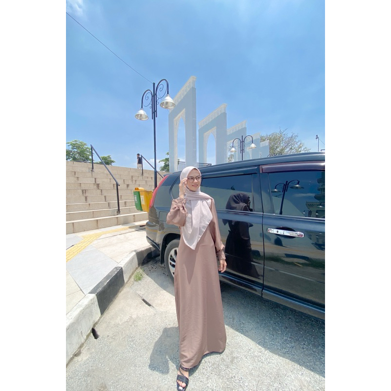 GAMIS ABAYA MUSLIMAH ELEGAN, bahan lady zara adem dan jatuh