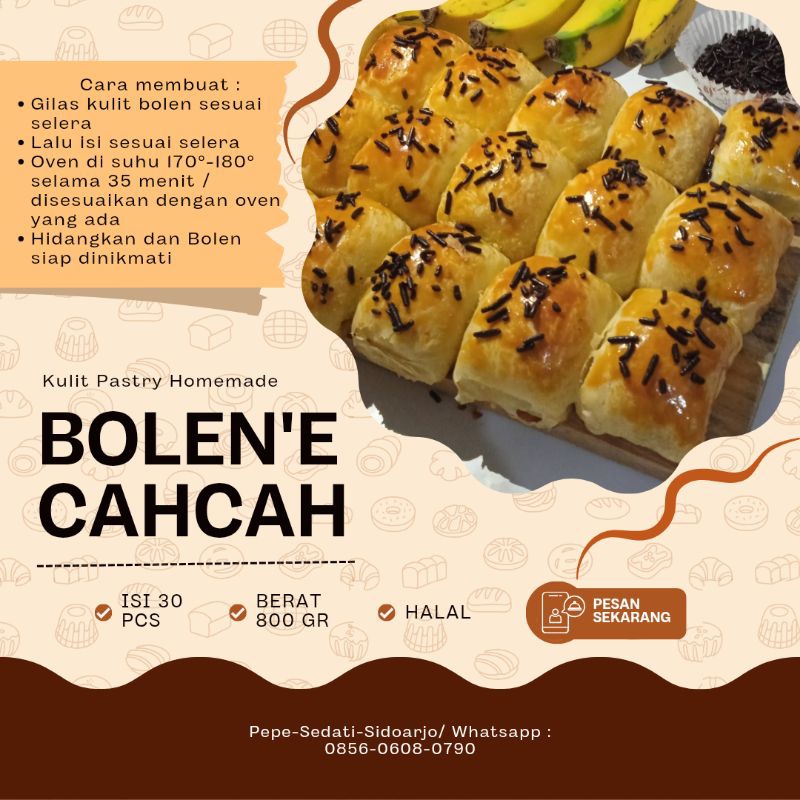 

KULIT PASTRY BOLEN'E CAHCAH