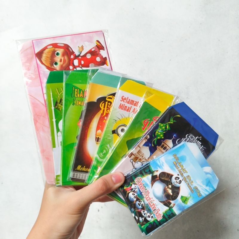 

Amplop Lebaran Idul Fitri isi 10 Lembar Angpao Eid Mubarak