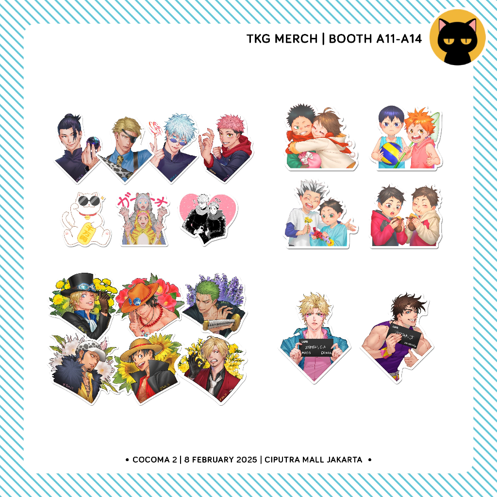 Haikyuu Fanart Sticker by TKG Merch