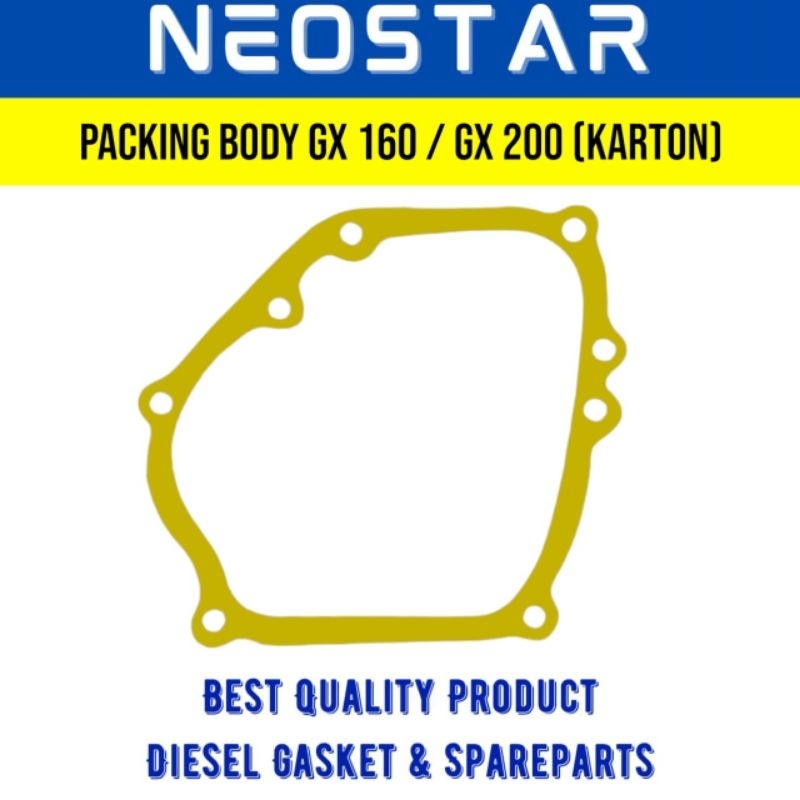 (2pcs) Paking Body GX 160 Gasket Kit GX 160 GX 200 Packing Gear Case GX 160 GX 200 Gasket Gardan GX 