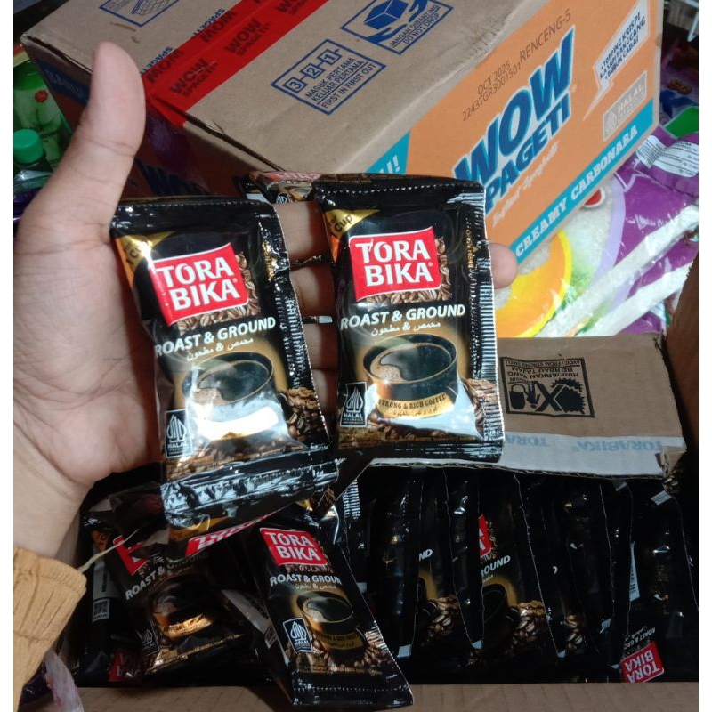 

[harga grosir] Tora bika kopi murni roast and ground kemasan mini