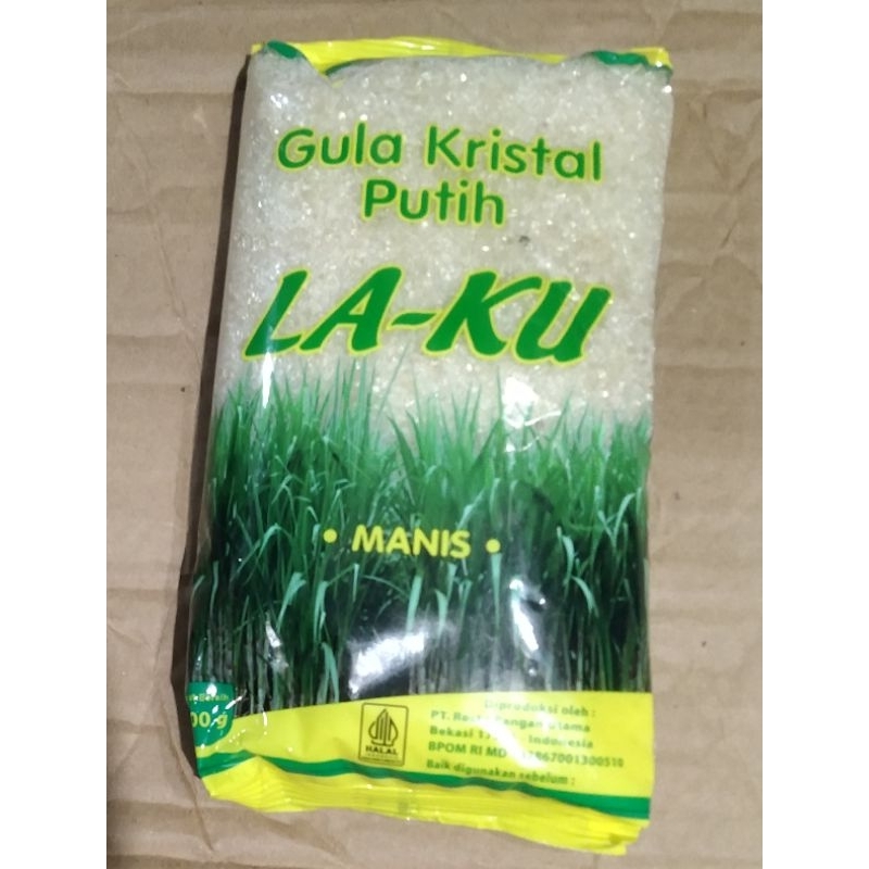 

Gula Kristal Putih LA-KU Manis 500 g