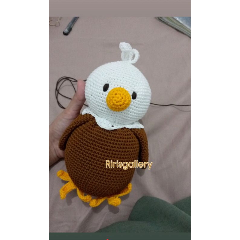 AMIGURUMI FALCON/ BURUNG FALCON / BONEKA FALCON