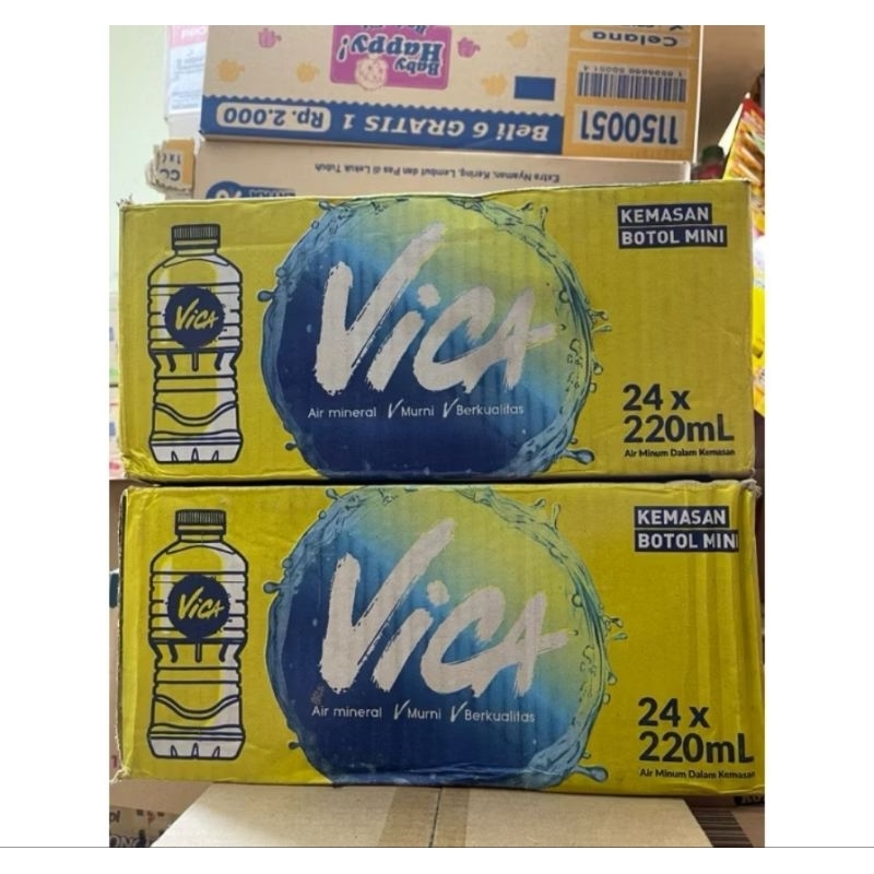 

VICA BOTOL MINI 220ML DUS (ISI 24 BOTOL)