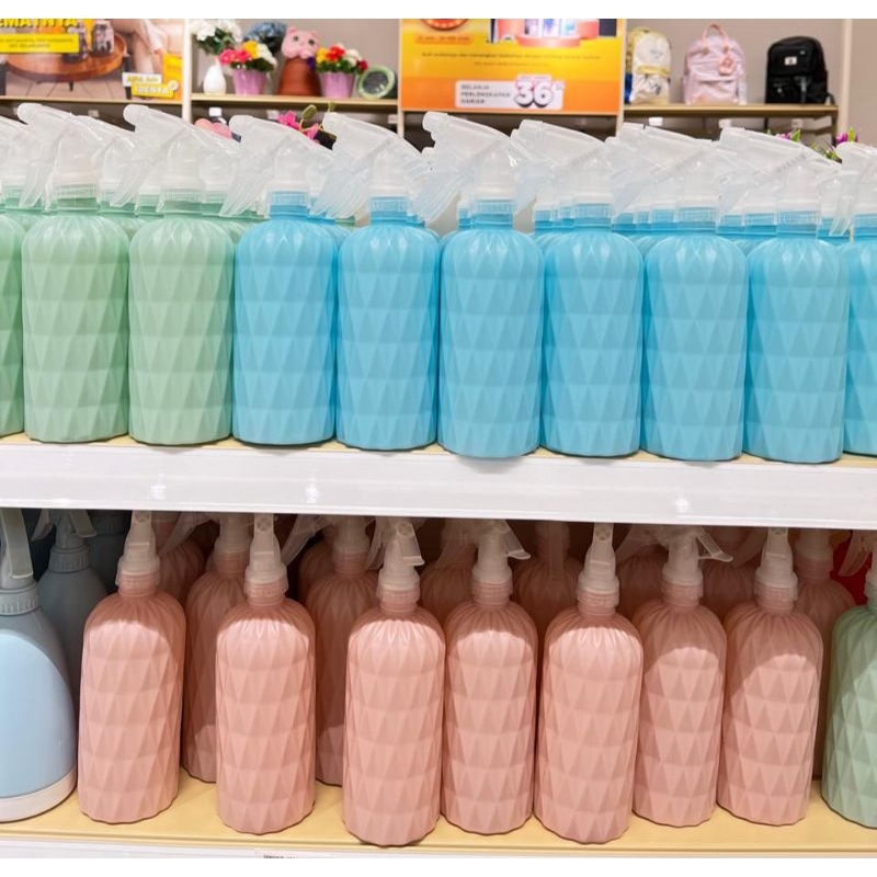 BOTOL SPRAY PINK DIAMOND/BOTOL ISI ULANG PINK