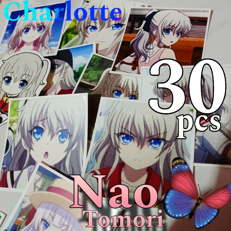 

Stiker Nao Tomori Charlotte 30 PC Anime Tomori Nao Charlotte