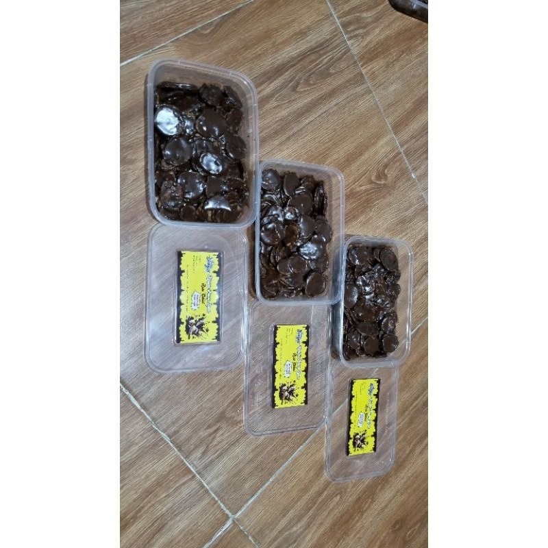 

Kripik pisang coklat lumer