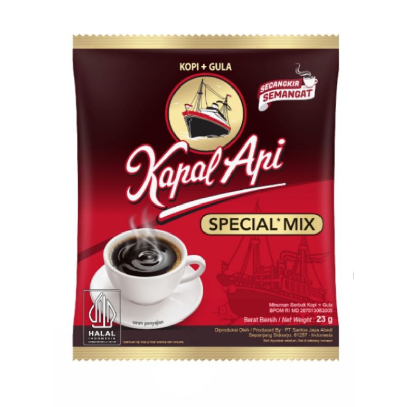 

[NEEDCUAN.ID] KAPAL API MIX SPECIAL MIX 23g 1 RENCENG (ISI 10)