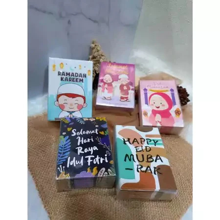 

Amplop Lebaran Hari Raya Idul Fitri Isi 50pcs Angpao Karakter Lucu Ramadhan 2024 Kemasan Mika