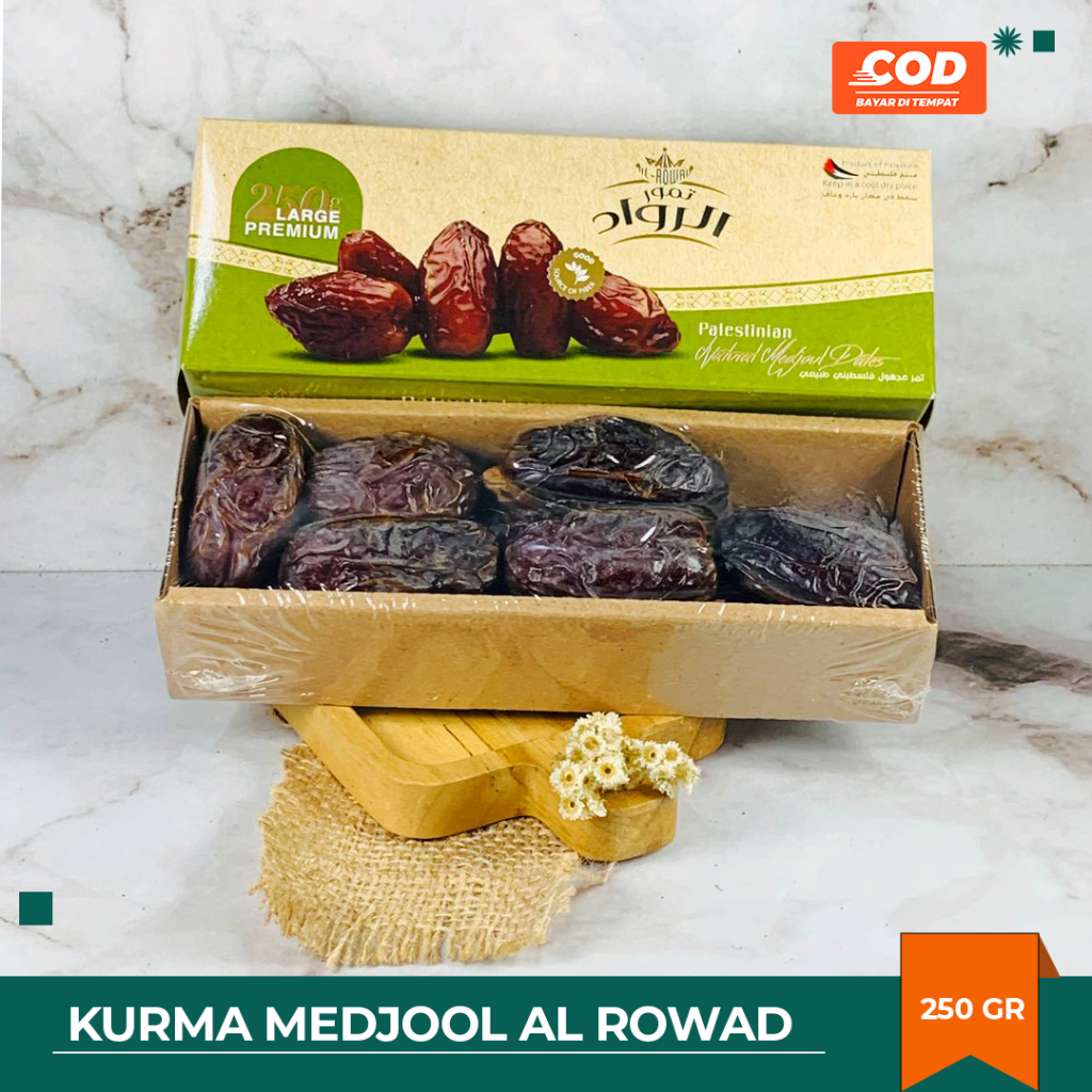 

Kurma Medjool Palestina Al Rowad Large Size Kurma Jumbo Medjool Alrowad
