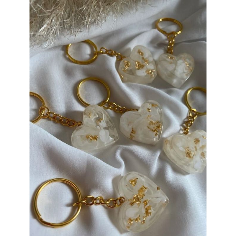 GANTUNGAN KUNCI LOVE RESIN