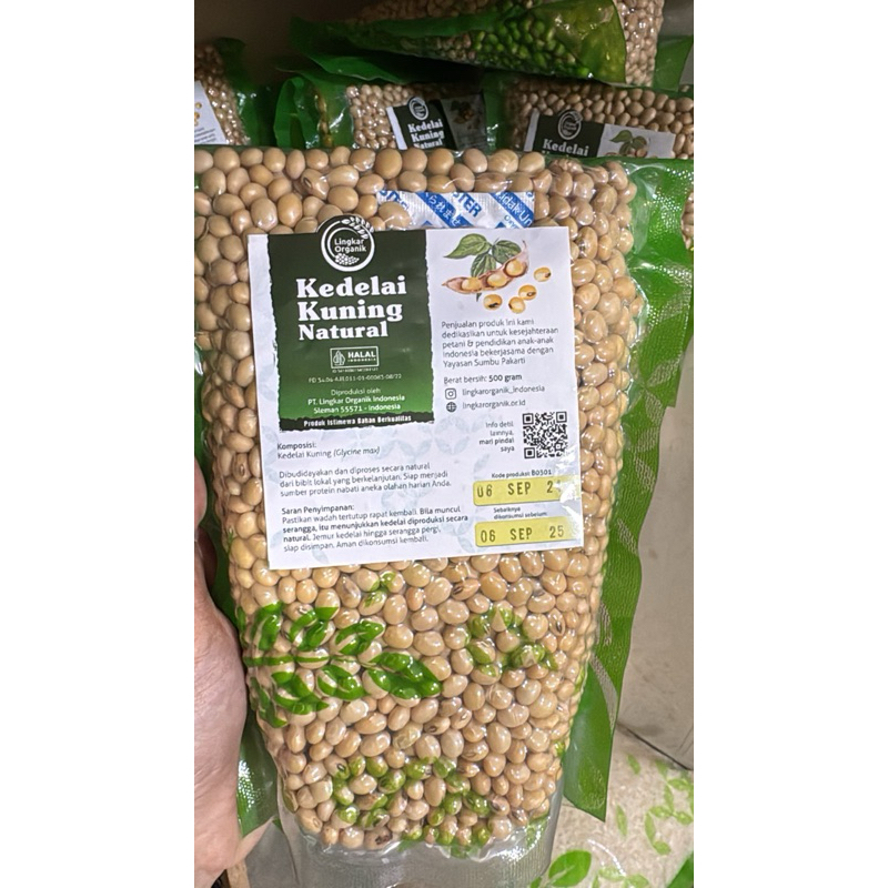 

Lingkar Organik Kacang Kedelai 500gr