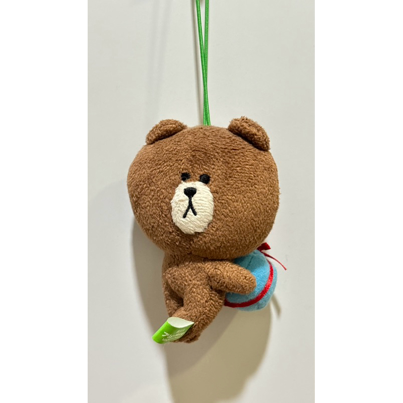 Ganci Line Brown / gantungan kunci line friends / keychain line friends / brown line friends / plush
